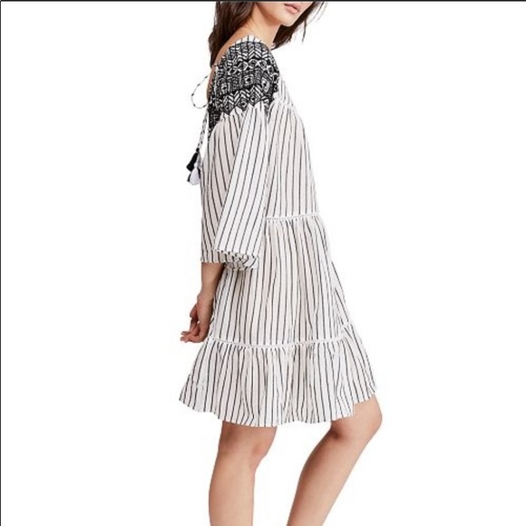 Free People Boho Embroidered Dress - Picture 7 of 12